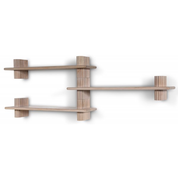 Posh byggbart hyllesystem - whitewash + Tekstilrens for møbler Posh byggbart hyllesystem - whitewash + Tekstilrens for møbler