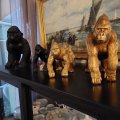 Kundebilde Gorilla figur - Gull