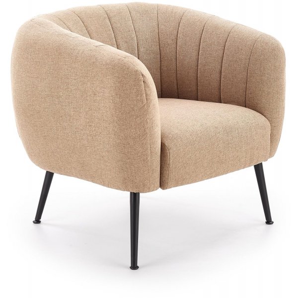 Dillon lenestol - Beige/svart