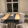 Kundebilde Signum Bankebord - Hvit/Eik