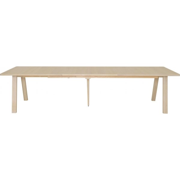 Sandholmen spisebord 220 x 100 cm - Hvitpigmentert eik Sandholmen spisebord 220 x 100 cm - Hvitpigmentert eik