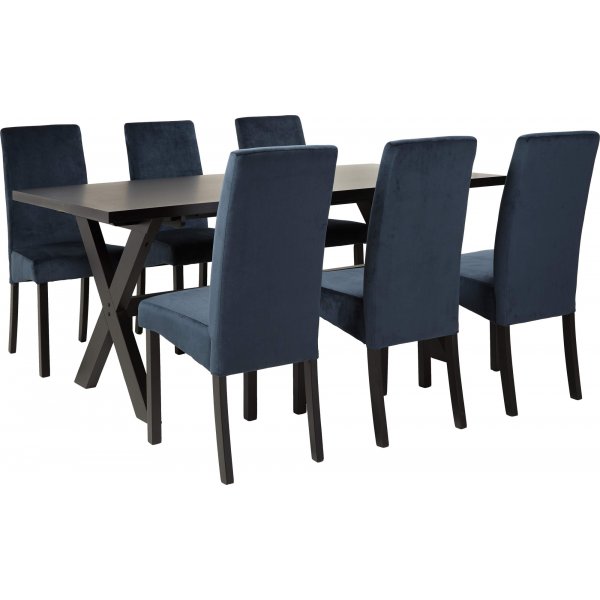 Ravn spisebord, 180 cm - Svart Ravn spisebord, 180 cm - Svart