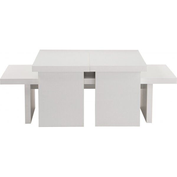 Sanctuary salongbord 110 x 45 cm - Hvitt tre Sanctuary salongbord 110 x 45 cm - Hvitt tre