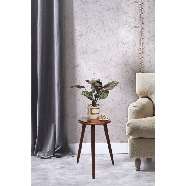 Troika sidebord Ø40 cm - Valnøtt Troika sidebord Ø40 cm - Valnøtt