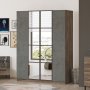 Home garderobe 2 - Brun/gr