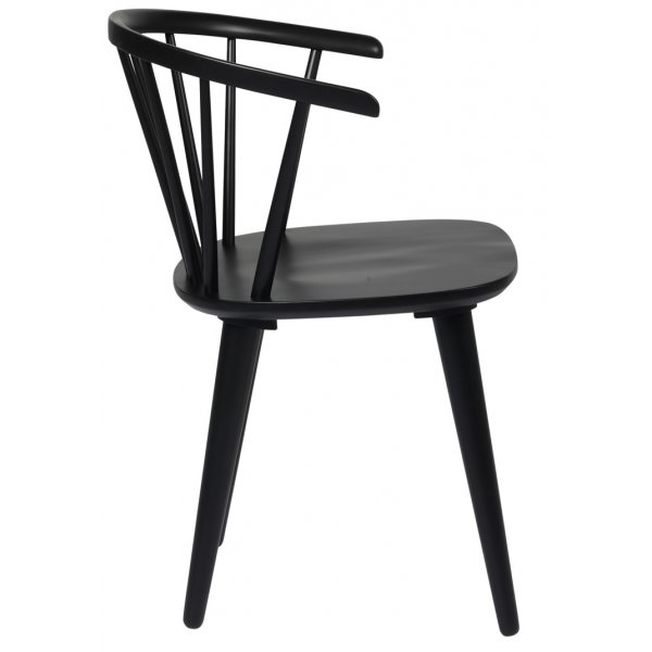 Dalsland karmstol - Svart + Møbelføtter Dalsland karmstol - Svart + Møbelføtter