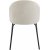 Giovani Velvet stol - Lysbeige/svart