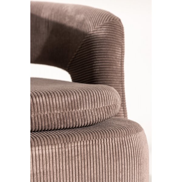 Laurel lenestol - Brun kordfløyel Laurel lenestol - Brun kordfløyel