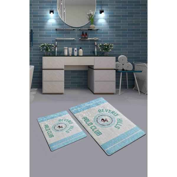 Polo baderomsteppe - Blå Polo baderomsteppe - Blå