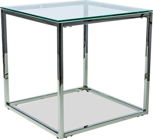 Hilton salongbord, 55 cm - Krom
