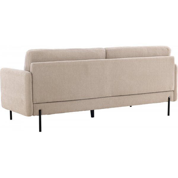 Antibes 2-seters sofa - Beige/Sort Antibes 2-seters sofa - Beige/Sort