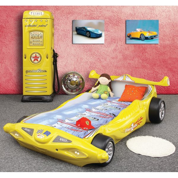F-1 bil Philips barneseng - Alle farger! F-1 bil Philips barneseng - Alle farger!