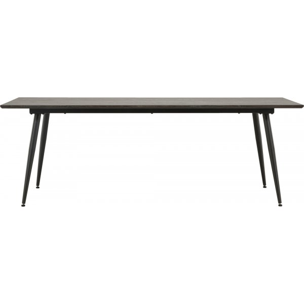 Keholmen spisebord 220 x 100 cm - Sort/Brun Keholmen spisebord 220 x 100 cm - Sort/Brun