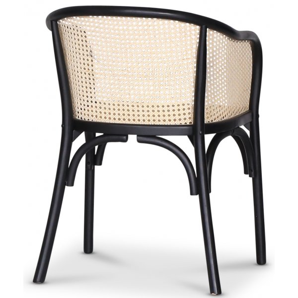 Lotus karmstol - Svart / rotting