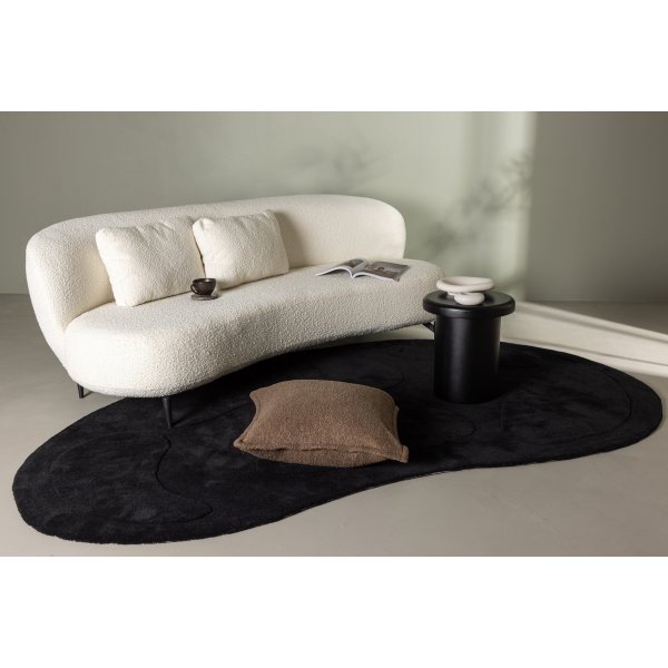 Luna 3-seters sofa - Sort/Hvit Luna 3-seters sofa - Sort/Hvit