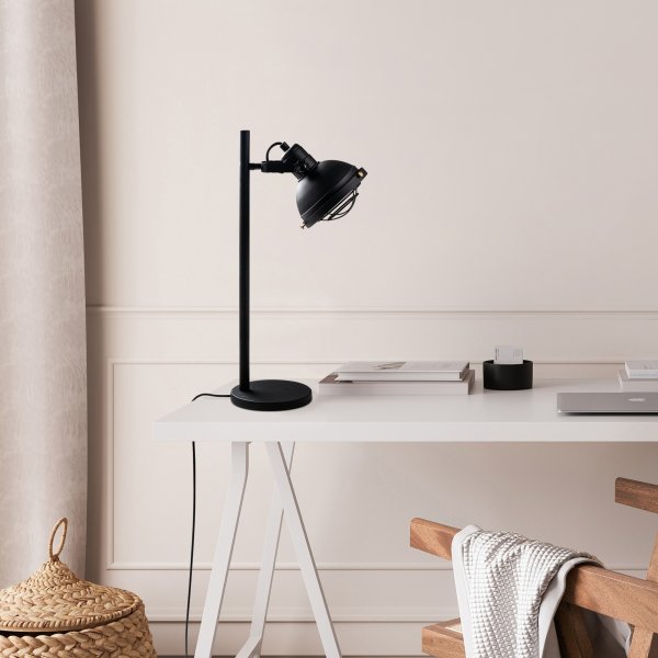 Spoly bordlampe - Sort Spoly bordlampe - Sort