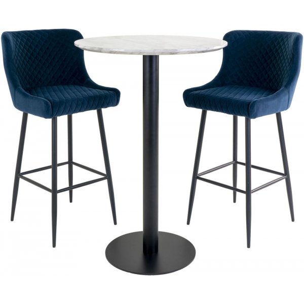 Dallas Bar krakk - M�rk Bl� / Svart