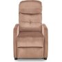 Gunvor hvilestol i beige flyel