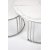 Verado salongbord 60/80 cm - Hvit marmor