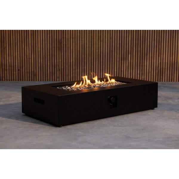 Bålkurv Kea rektangulær 137x68 cm - svart Bålkurv Kea rektangulær 137x68 cm - svart