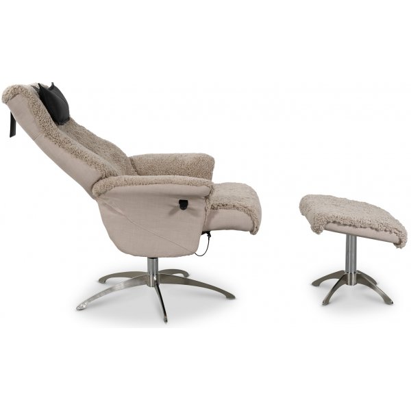 Ullrik fåreskinnslenestol - Beige fåreskinn Ullrik fåreskinnslenestol - Beige fåreskinn