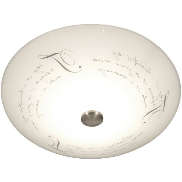 Plafond Skrift - Hvit/stl