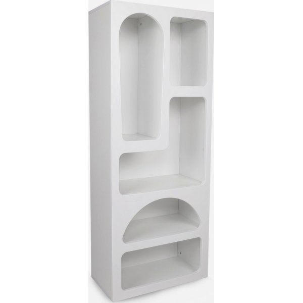 Vivanta hylle 60x30x150 cm - Hvit