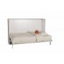 Veggseng 120×200 cm horisontal - Hvit - Compact Living Veggseng 120×200 cm horisontal - Hvit - Compact Living