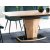 Houston spisebord, 120-160 cm - Eik/svart