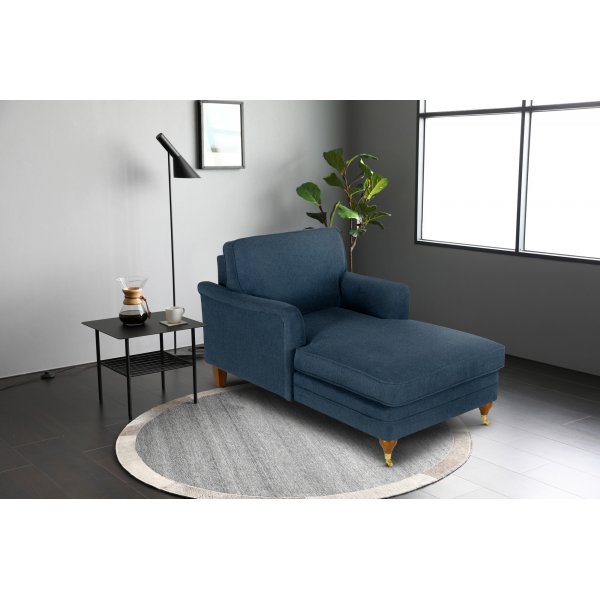 Lenestol Howard sjeselong bl - Watford Deluxe