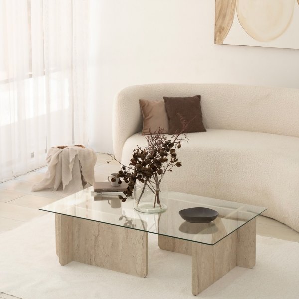 Escape salongbord - Travertin Escape salongbord - Travertin