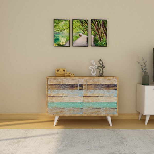 Dilara skap - Flerfarget