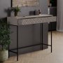 Heaton avlastningsbord 110 x 35,6 cm - Lett mokka