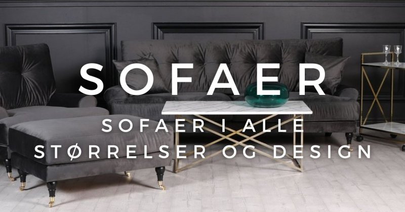 Sofaer av høyeste kvalitet - billig