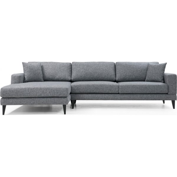 Nordic divansofa - M�rk gr�