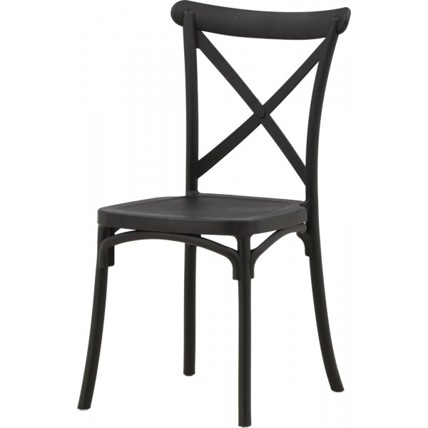 Crosett spisestol - Sort Crosett spisestol - Sort