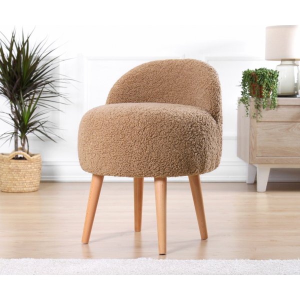 Rufmee puff - Brun Rufmee puff - Brun