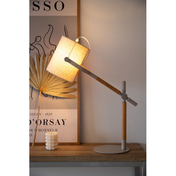 Ruff bordlampe - Beige