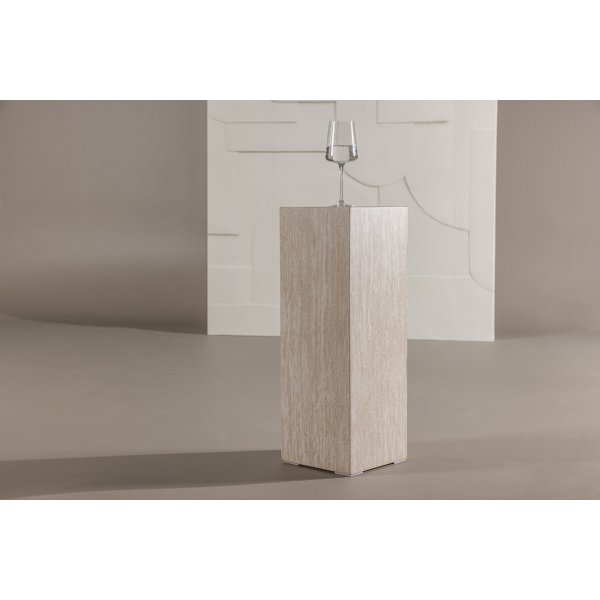 Ramsvik sidebord H: 65 cm - Travertin-look Ramsvik sidebord H: 65 cm - Travertin-look