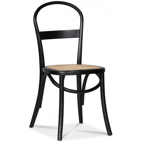 Bord 90 cm inkludert 4 Axe stoler - Svart / Grå marmor Bord 90 cm inkludert 4 Axe stoler - Svart / Grå marmor