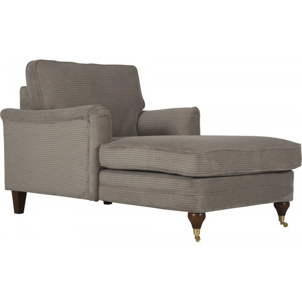 Sofa lenestol Howard mørk beige kordfløyel Sofa lenestol Howard mørk beige kordfløyel