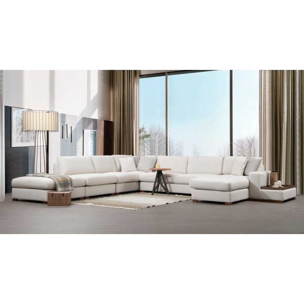 Loke u-sofa - Beige