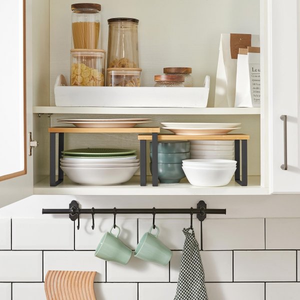 Spezia krydderhylle, 2 stk - Beige/svart Spezia krydderhylle, 2 stk - Beige/svart