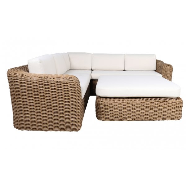 Malibu XL loungegruppe - Natur / Beige