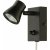 Pluto vegglampe LED - Sort