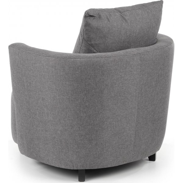 Virginia lenestol med fotskammel - Grå Virginia lenestol med fotskammel - Grå