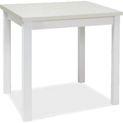 Adam spisebord, 90 cm - Hvit