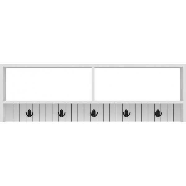 Sarandon kleshenger - Hvit Sarandon kleshenger - Hvit