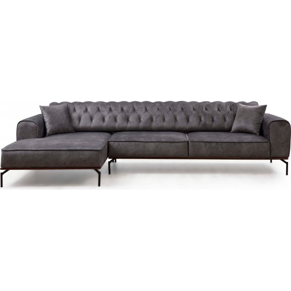 Siesta divansofa - antrasitt