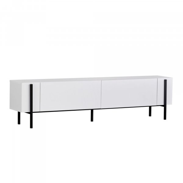 TV-stativ Nemming 180 cm - Hvit/svart